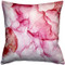 Khyber Haze Red Throw Pillow 20x20