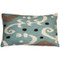 Indah Ikat Blue 12x20 Throw Pillow