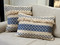 Ojai Blue Bohemian Pillow 16x24 Boho Style Throw Pillow from Pillow Decor
