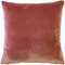 Castello Rose Blush Velvet 20 Inch Square Throw Pillow
