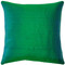 Sankara Emerald Green 18 Inch Silk Throw Pillow