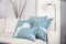 Petra & Co. Boketto, Meraki & Aurora Throw Pillows in Paradiso Blue