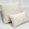 Alabaster Stucco Cream Throw Pillow 12x20 Set