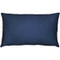 Tuscany Linen Indigo Blue 12x19 Throw Pillow