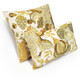 Harvest Floral Yellow Throw Pillows