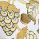 Harvest Floral Yellow 12x20 Throw Pillow Fabric