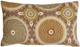 Bohemian Medallion Mulberry 12x20 Throw Pillow