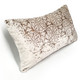 Artemis Taupe Velvet Throw Pillow 12x20