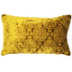 Artemis Gold Velvet Throw Pillow 12x20