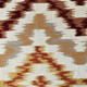 Rust & Gold Geometric Lumbar Pillow 12x20