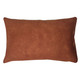 Rust & Gold Geometric Lumbar Pillow 12x20
