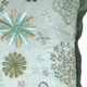 Floral Delight Green Pillow