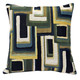 Mid Century Ravine Geometric Throw Pillow 22x22