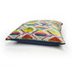 Marquis Chevron Fiesta Velvet Throw Pillow 21x21