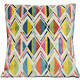 Marquis Chevron Fiesta Velvet Throw Pillow 21x21