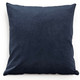 Mod Grid Aqua Velvet Throw Pillow 21x21