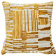 Spanish Steps Gold Velvet Throw Pillow 16x16