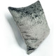 Artemis Pewter Gray Velvet Throw Pillow 17x17