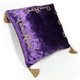 Crown Royal Classic Purple Velvet Throw Pillow 24x24