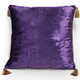 Crown Royal Classic Purple Velvet Throw Pillow 24x24