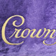 Crown Royal Classic Purple Velvet Throw Pillow 24x24