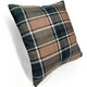 Highland Felt Hunter & Camel Plaid Throw Pillow 19x19