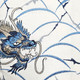 Imperial Dragon Embroidered Throw Pillow 20x20