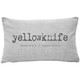 Yellowknife Gray Felt Coordinates Pillow 12x19