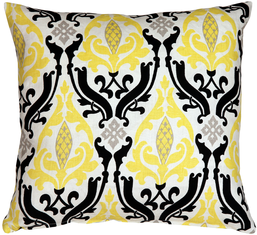 Transform Your Space with Black and Yellow Decorative Pillows