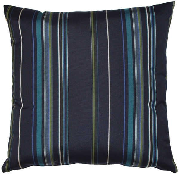 Sunbrella Stanton Lagoon 20x20 Outdoor Pillow from Pillow Decor