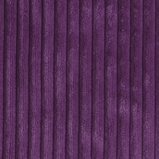 Wide Wale Corduroy 22x22 Purple Throw Pillow from Pillow Decor