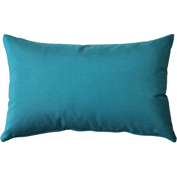 Sunbrella Peacock Outdoor Pillow 12x19