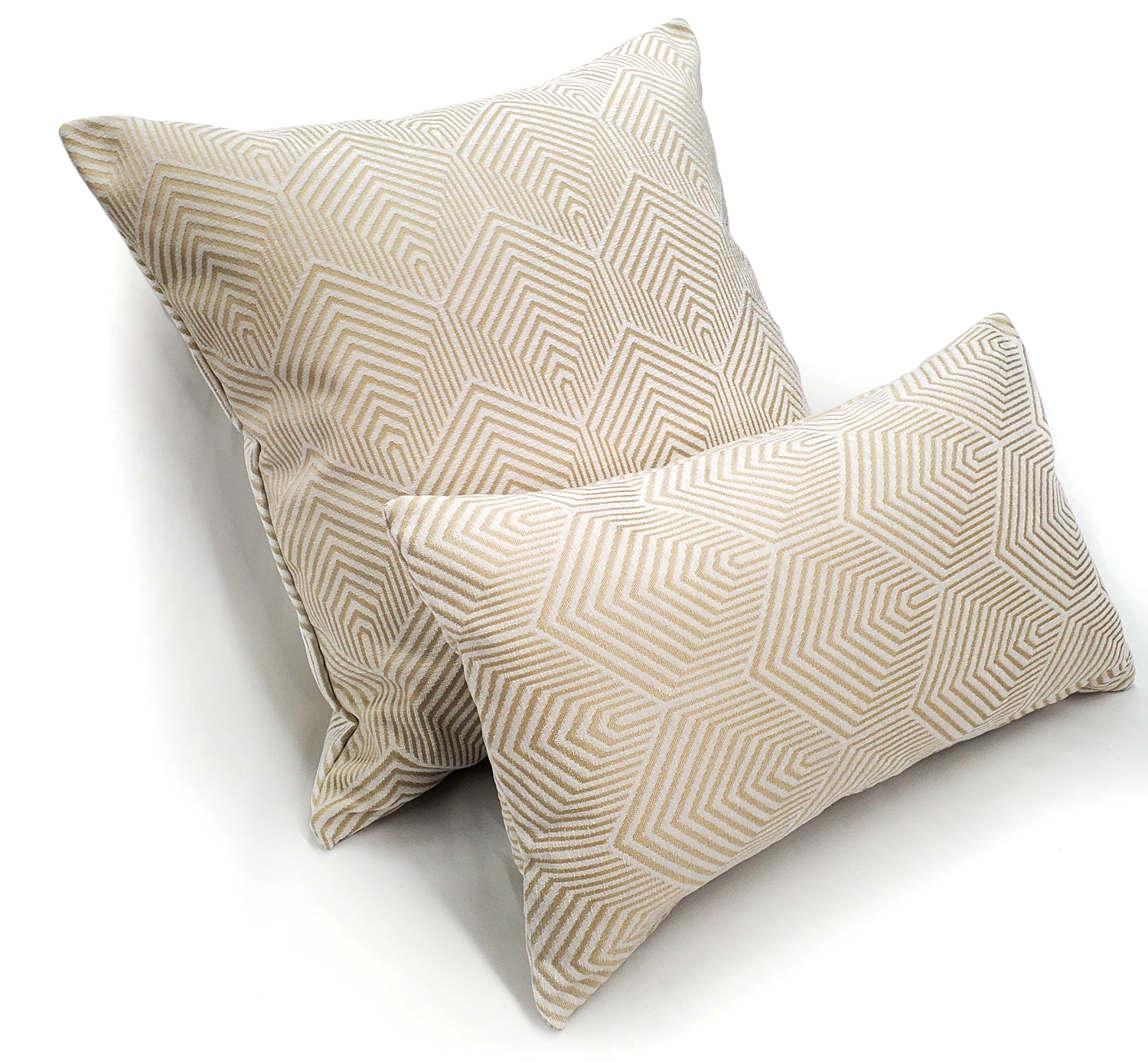 Sahara Cream and Gold Textured Throw Pillow 12x20 Pillow Decor