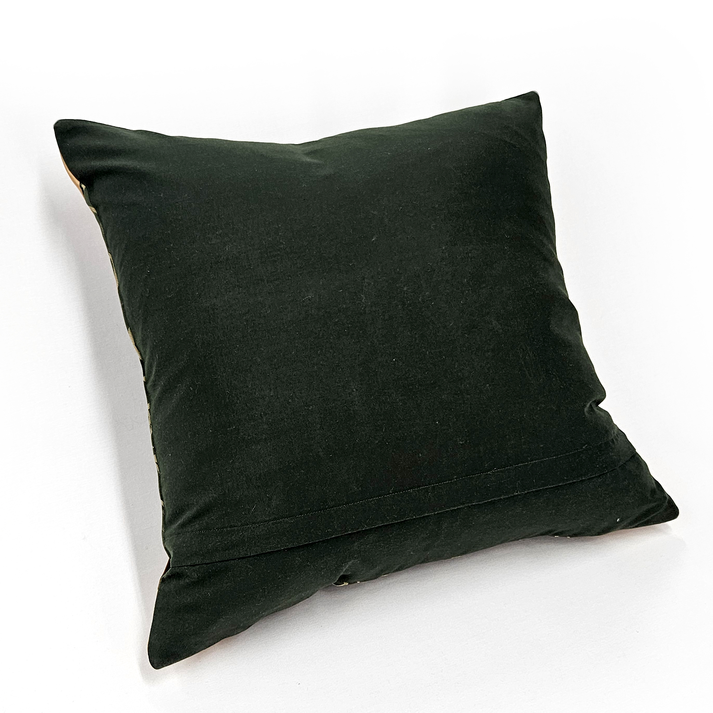 Nature's Gift Gold Leaf Throw 17x17 Pillow Decor