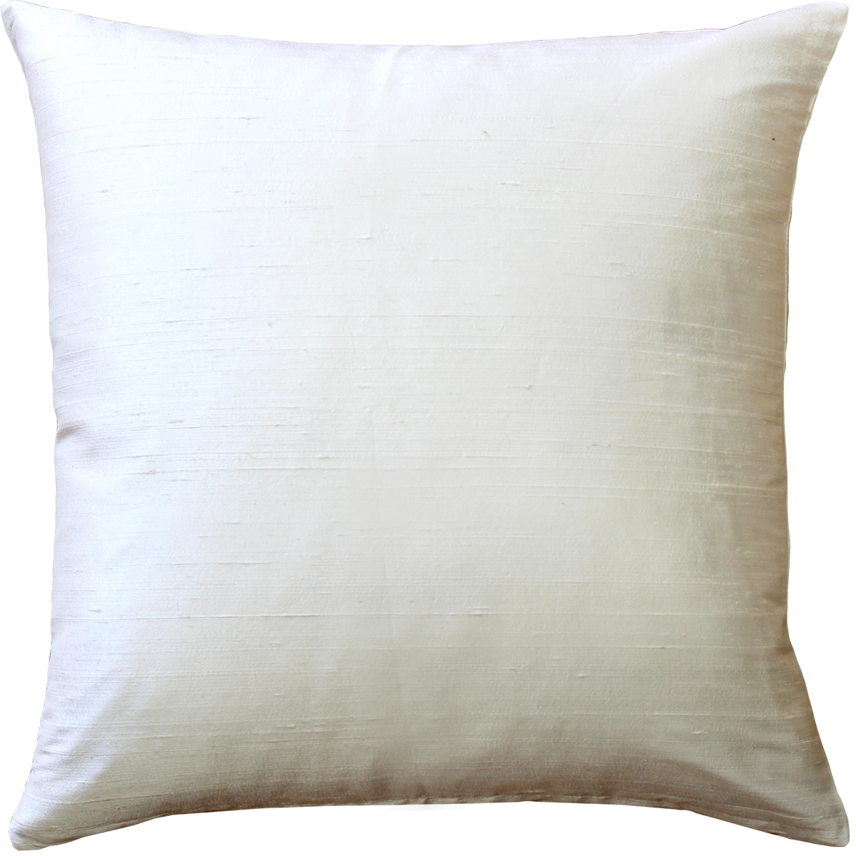 white silk throw pillows