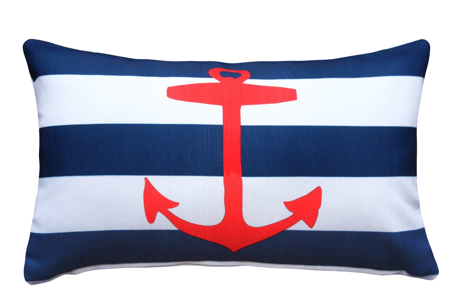 Nautical Anchor Throw Pillow