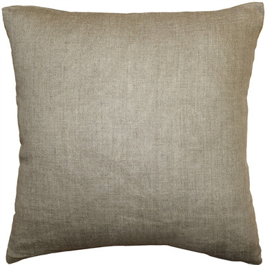 Tuck Natural Linen Throw Pillow 20