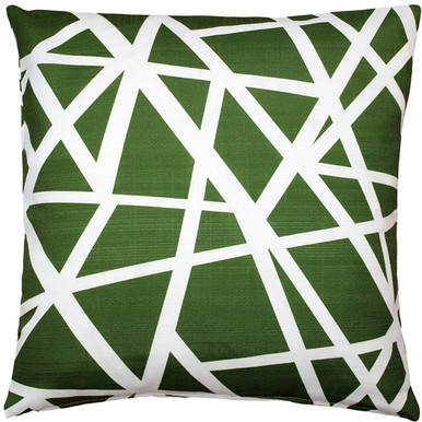 Bird's Nest Green Throw Pillow 19x19 from Pillow Decor