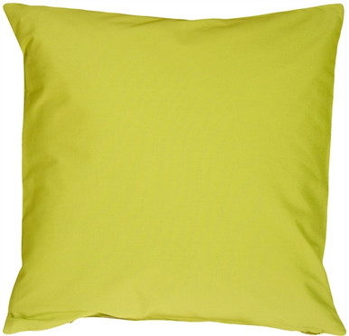 Caravan Cotton Lime Green 23x23 Throw Pillow from Pillow Decor