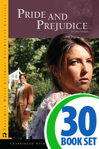 Pride and Prejudice - 30 Hardcover Books and Teaching Unit