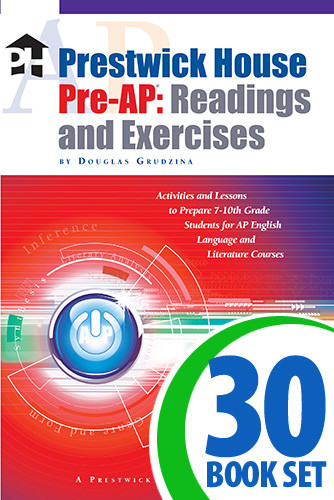 Prestwick House Pre-AP: Readings and Exercises - 30 Book Class Set