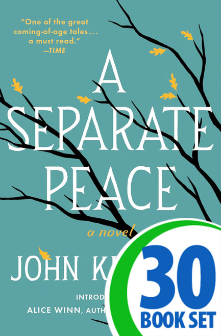 Separate Peace, A - 30 Books and Activity Pack