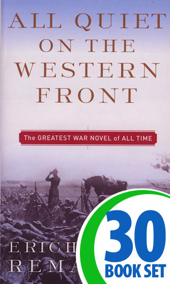 All Quiet on the Western Front - 30 Books and Activity Pack