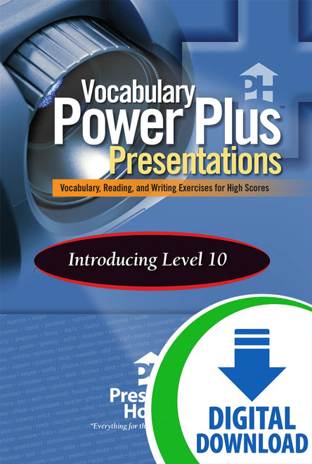 Vocabulary Power Plus Classic Presentations: Introduction - Level 10 - Downloadable