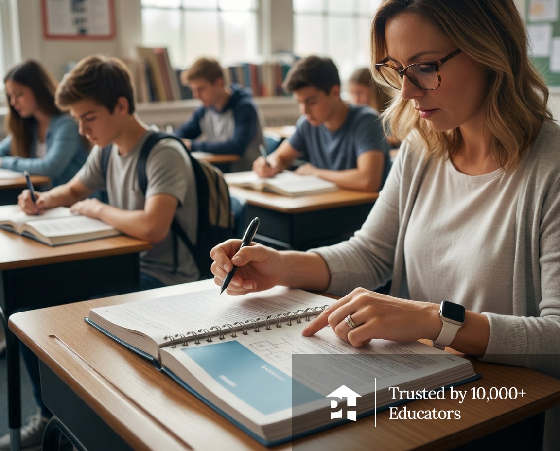 District leaders collaborating