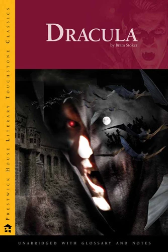 Prestwick House Literary Touchstone Classic cover of Dracula by Bram Stoker.