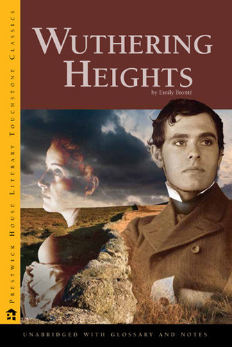 Prestwick House Literary Touchstone Classic cover of Wuthering Heights by Emily Bront&euml;.