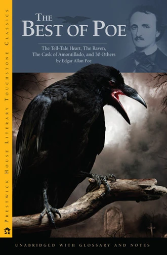 Prestwick House Literary Touchstone Classic cover of The Best of Poe by Edgar Allan Poe.