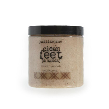 Foaming Sugar Scrub - Clean Feet & Hands 9.5 oz - Almond - 698869552336