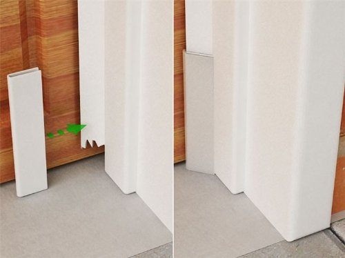 Garage Door Stop Molding Rodent Guard Installation Guide